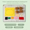 Diy Embroidery Doll Set For Kids, Sewing Arts And Crafts Kit, Easy To Do Cartoon Animal Sewing Projects Yarn Board