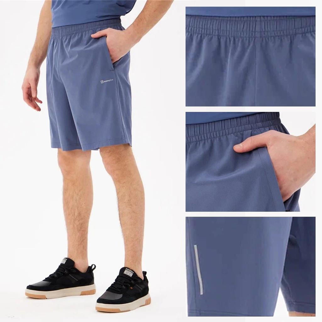BAASPLOA Herren-Sportshorts, schnell trocknende Herren-Jogginghose, weich, atmungsaktiv, bequem, Fitness, Freizeittraining, elastisches Gewebe, Herren-Laufshorts für Herren