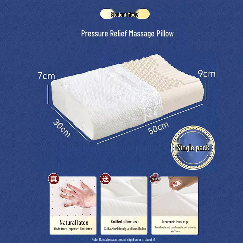 Adult & Children s Latex Neck Support Pillow