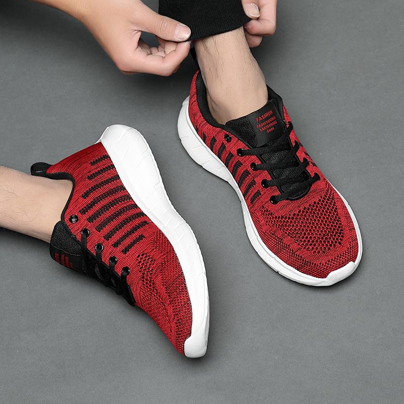 Fashion Men Sneakers Breathable Mesh Lightweight Casual Shoes 2025 Outdoor Comfortable Flat Summer Footwear Male Shoes Men Zapatillas