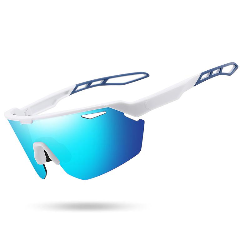New European American Men's Outdoor Sports Sunglasses Goggles Women's Colorful UV Resistant Glasses Cycling