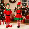 Girl Fancy Dress Family Matching Outfits New Year Performance Clothing  Kid Adult