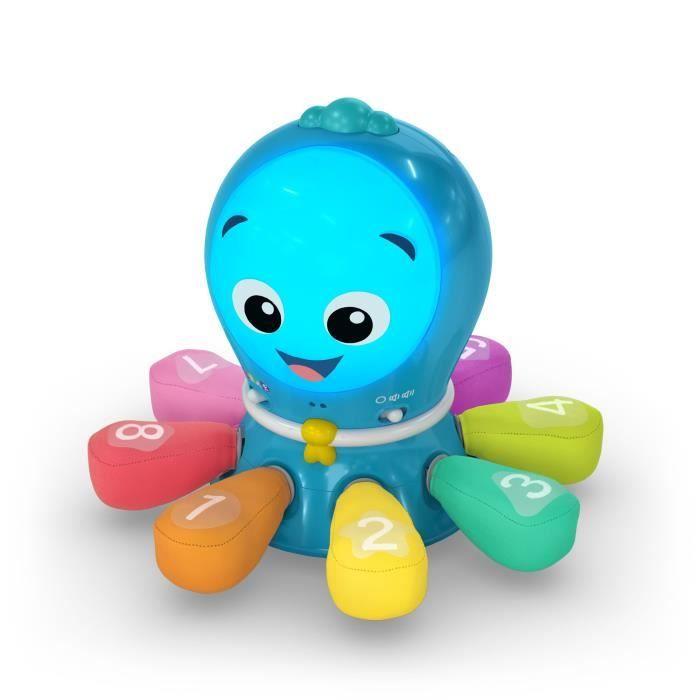 BABY EINSTEIN OPUS 6M+ Jouet 4en1 de poursuite et d'éveil musical, interactif, multilingue, 6 sons, Cadeau Noel bébé