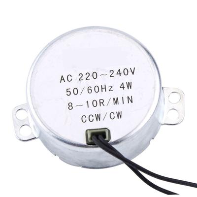 4W Power Turntable Synchronous Motor 220-240V AC AC Synchronous Motor  Turntable Application
