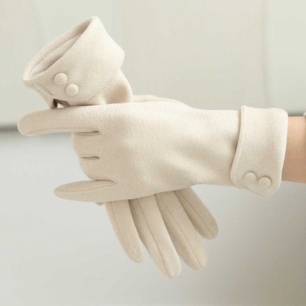 Ciepłe Rękawiczki z Ekranem Dotykowym Dralon Rękawiczki do Jazdy Nowe Rękawiczki Zimowe do Jazdy na Rowerze na Zewnątrz, Narciarstwa