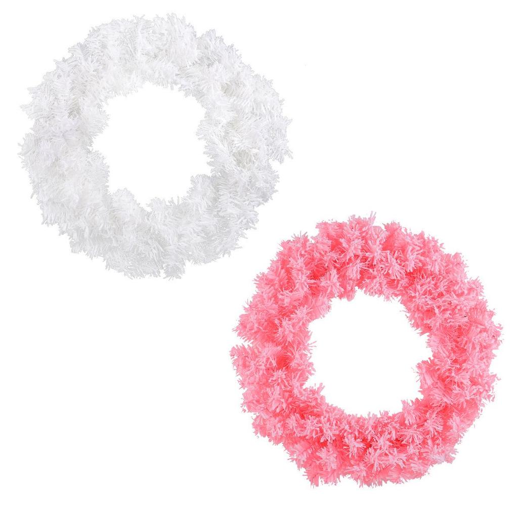 Cherry Blossom Pink Christmas Wreath - Pink Door Hanger Decoration