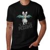 Gaelikitten - I AM THE NIGHT | Dark Blue T-Shirt T Shirts for Man Pack White Man T Shirt Heavy Cotton T-Shirt