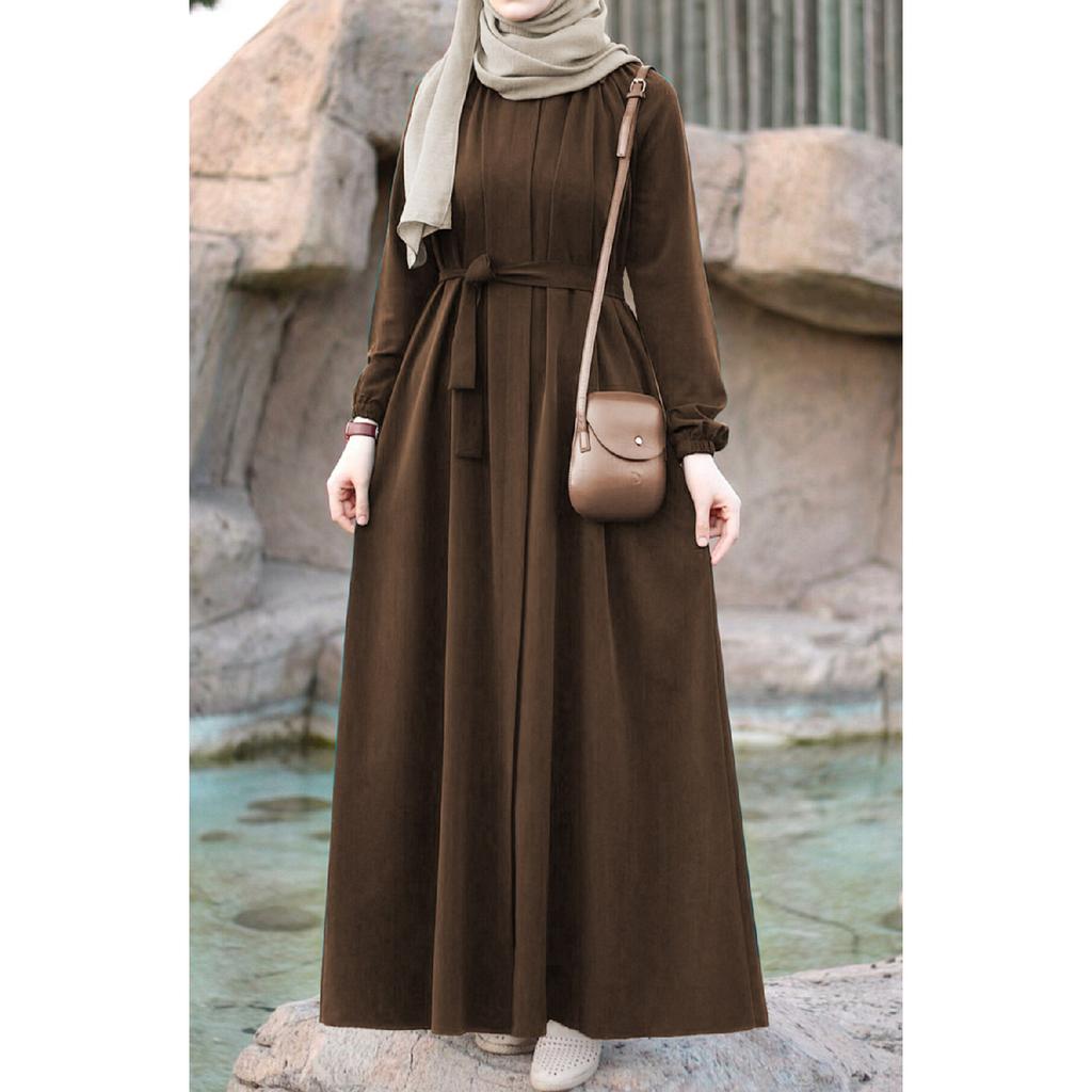 Mihriah Abaya Bleumarin