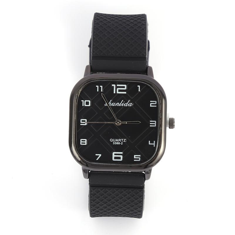 Silicone Tape Casual Women'S Watch Fashion Versatile Light Luxury Temperament Student Quartz Watch Women