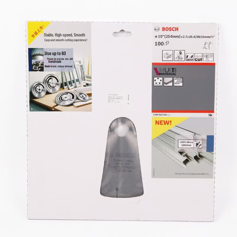 Bosch 10-inch Alloy Circular Saw Blade CN plug (adapter included)