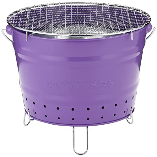 Captain Stag BBQ Shichirin (Charcoal Brazier) Bucket Grill [Serves 1-2 People]