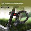 Lishi Bicycle Password Anti-theft Chain Lock