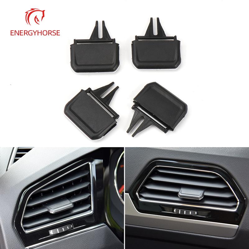 Car Front Air Conditioning A/C Air Vent Outlet Tab AC Leaf Adjust Clip Repair Kit for VW Tiguan 2017-2021 Volkswagen Car Styling