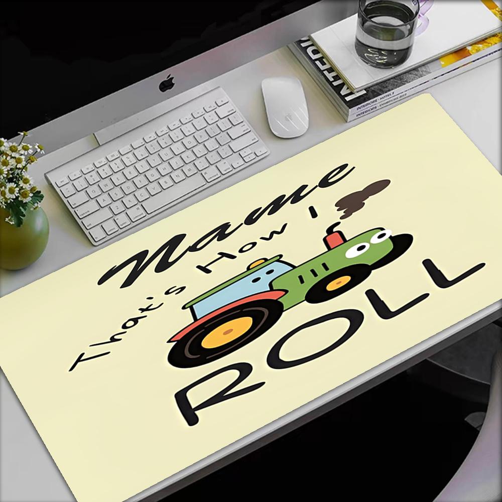 Custom Name Cute cars Theme Mouse Pad, Non Slip Rubber Base, Multifunctional Office & Home Decor, Perfect for Workspace Personalization.