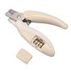 Pet Nail Clipper with LED Light Stainless Steel Cutter Head Enhanced Safety Silent Dog Cat Nail