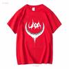 Nowy z metką Uada Amerykański Melodyczny Zespół Black Metalowy Muzyka Księżyc Logo Koszulka S 4XL vintage Prana Wygodna Lekko modna Wszechstronna