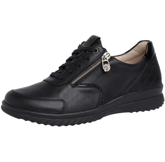 Женские полуботинки Ganter Heike sneaker тёмно-синие weit