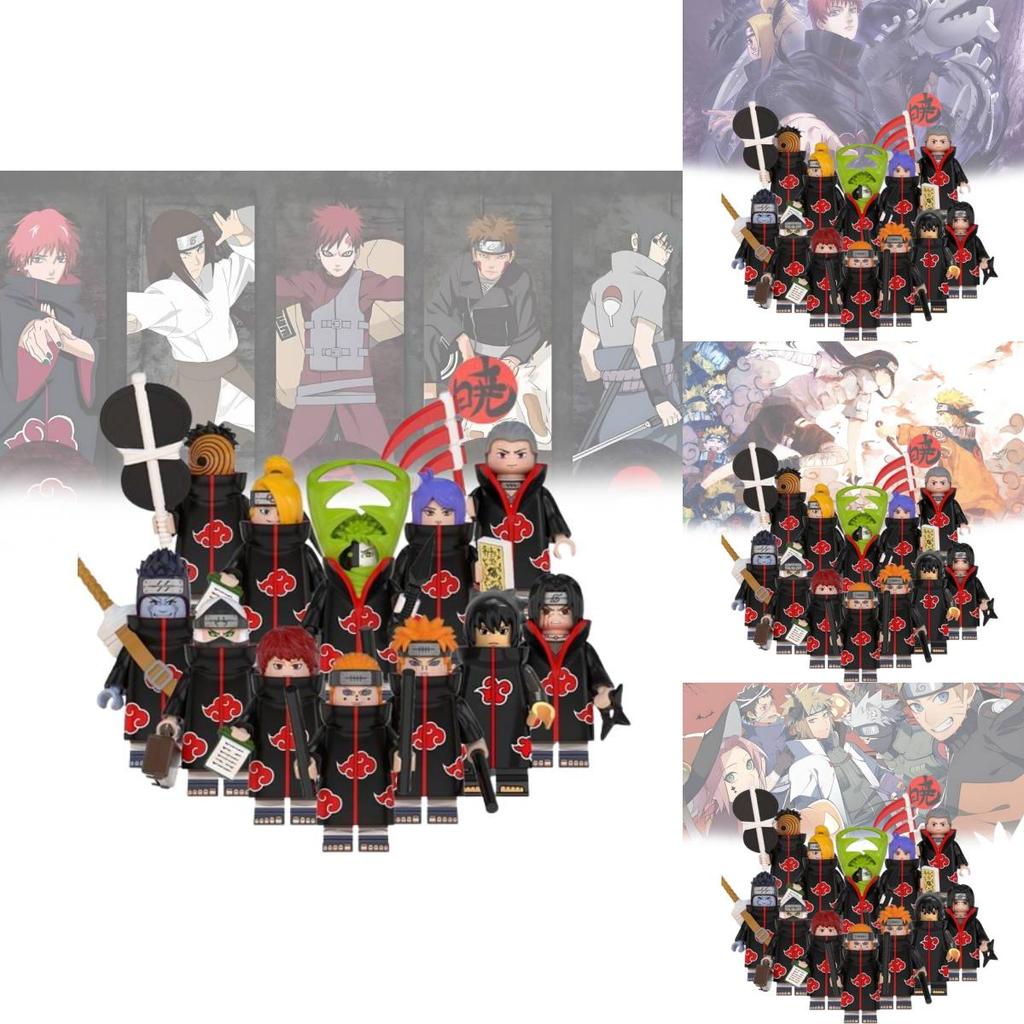 Colorful And Creative Naruto Mini Figure Building Blocks Toys For Diy Fun And Play