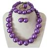 Vintage Style Necklace Bracelet Earring Ring Sets Light Luxury French Pearl Necklace  Women