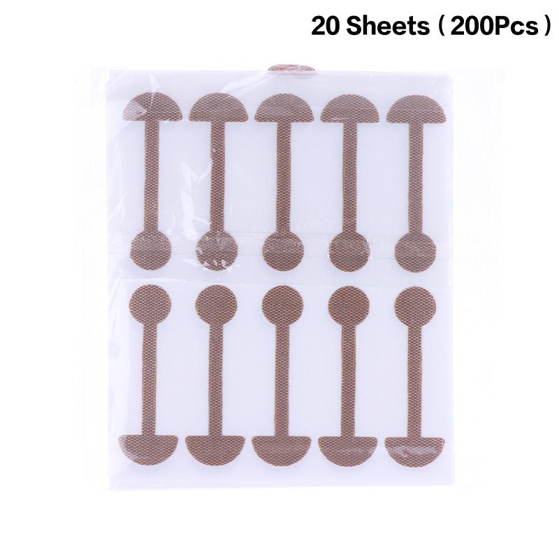 20-200Pcs Dumbbell Nose Tip Patch Contouring Corrective Nose Patch Disposable Nude Thin Nasal Strips Narrow Beauty Nose Stickers