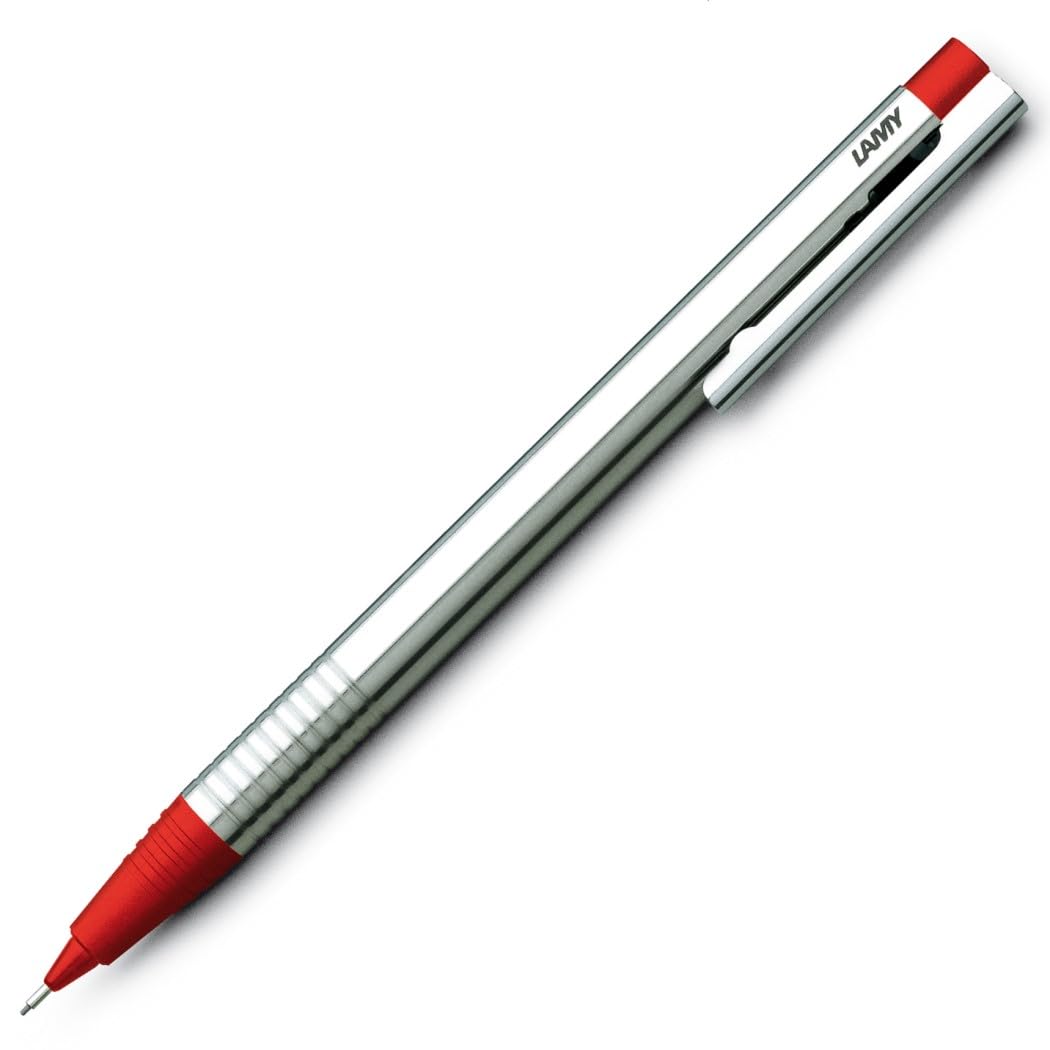 

LAMY Mechanical Pencil Logo Stainless Steel Red L105RD Regular Imported Product 0.5mm
