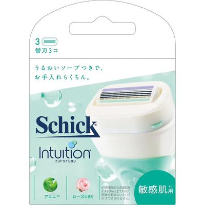Chic Ja punChic Intition Ersatzklinge für empfindliche Haut, 3er-Pack