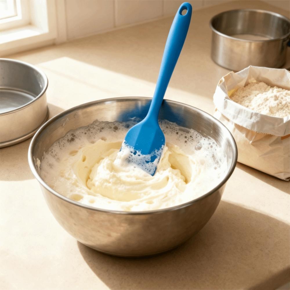 Heat Resistant Cold Resistant Silicone Kitchen Spatula Baking Scraper Home Restaurant Hotel