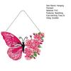 Butterfly Diamond Painting Pendant Kit Vibrant Color Sparkling PVC DIY Embroidery Pendant Window Wall Decoration