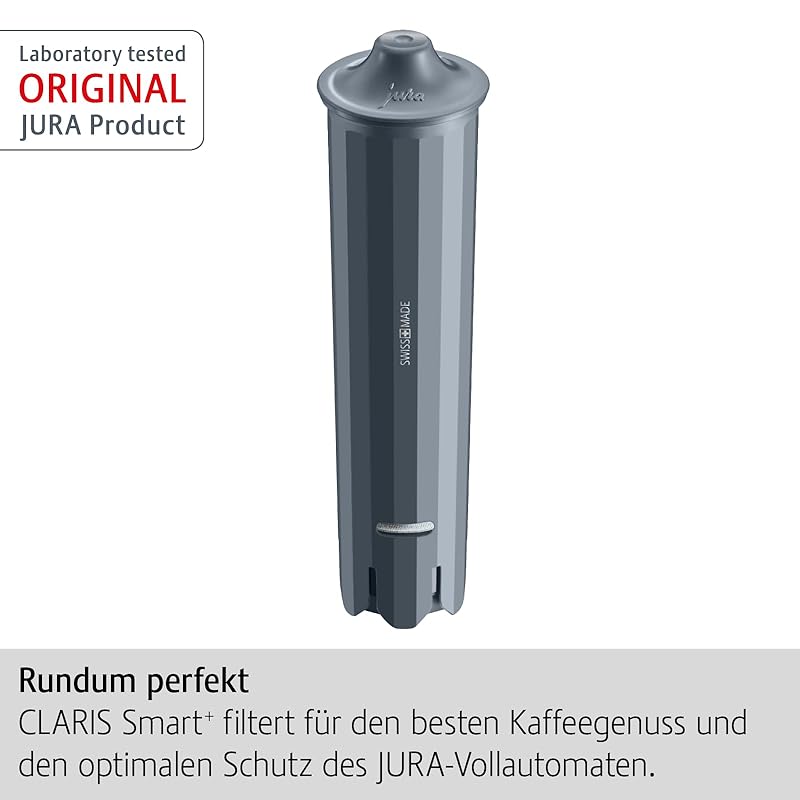 Jura Claris Smart Filter Plus for Fully Automatic Coffee Makers (E6, E8, ENA8)