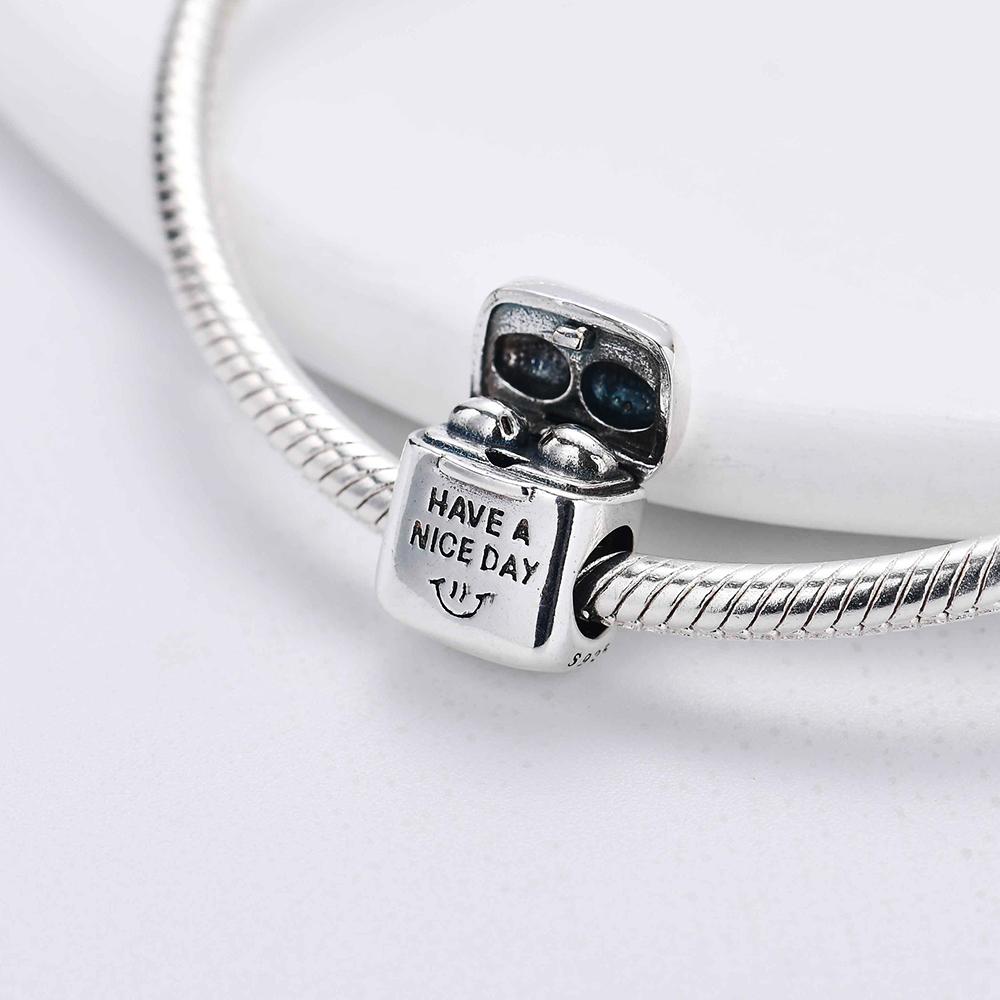 New Copper Car Motorcycle Bicycle Airplane Sunglasses Exquisite Charm Beads Fit For Original Bracelets Diy Women'S Jewelry