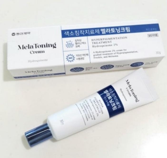 DONG-A PHARM קרם מלטונין של Aceutical 30 גרם | קרם לחות להבהרת העור ושיפור גוון העור