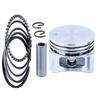 Steel Piston With Piston Ring Accessories For GX25 GX25N GX25NT FG110 HHT25S UMC425 WX10 Lawn Maintenance Machines