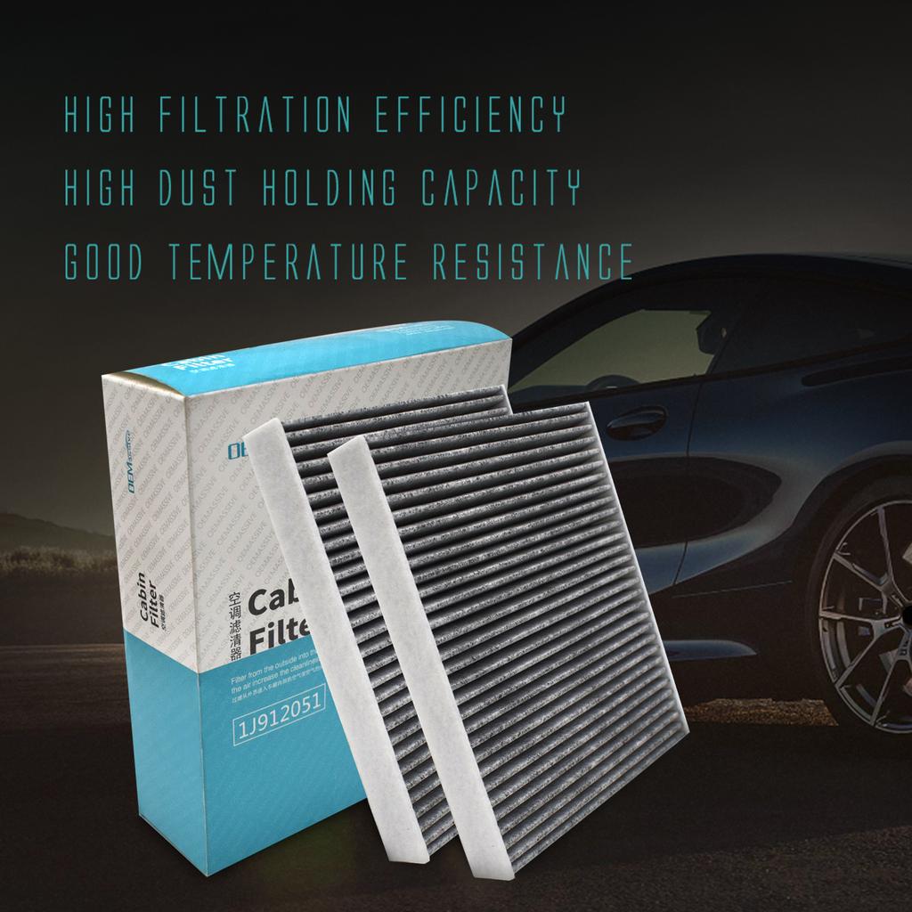 2x Pollen Cabin Air Filter For Alpina B5 D5 B6 B7 BMW 5 F07 F10 F11 F18 6 F06 F12 F13 7 F01 F02 F03 F04 64119163328