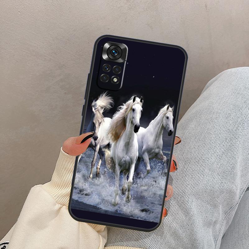 

Красивые Элегантные Коричневые Лошади Для Xiaomi Redmi Note 14 13 9 10 11 12 Pro 11S 12S Чехол Обложка Для Redmi 15 C 13C 12C 10C 14C Redmi Note 14 Pro 5G