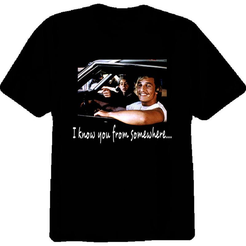 T-shirt avec citation du film malheureuse et confuse S