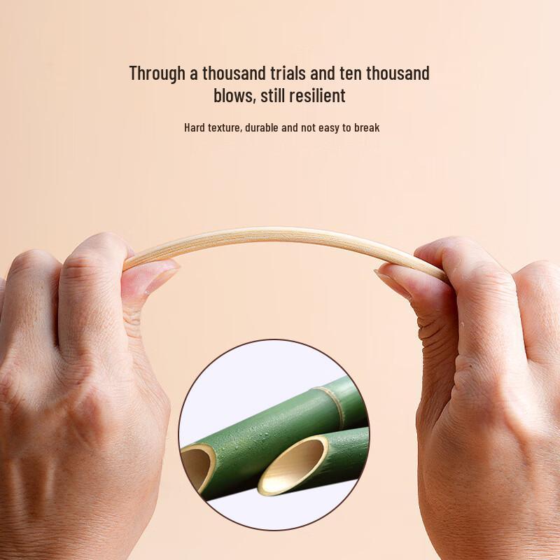 Twin-Connected Carbonized Bamboo Disposable Chopsticks