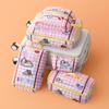 5Pcs/set Cartoon Makeup Travel Bag Portable Large Capacity Cosmetic Organizer Waterproof with Zipper Luggage Storage Organizer