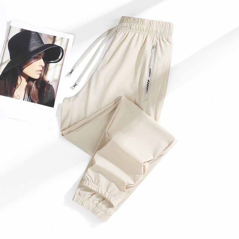 Breathable and Comfortable Women's Spring Summer Hiking TrousersLightweight ProtectionQuick-drying Solid Colour Trousers