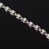 Korean Style Classic Chic Women's Pearl and Gemstone Bracelet B089