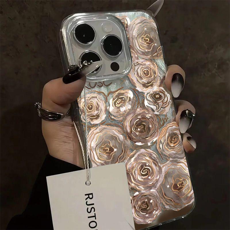 

Чехол для телефона Golden Rose для Apple iPhone16promax-Magic Color Мягкий силиконовый чехол для телефона iPhone 16/15/14/13/12/11/Xr/Xs/Plus/Pro/Promax Apple 16