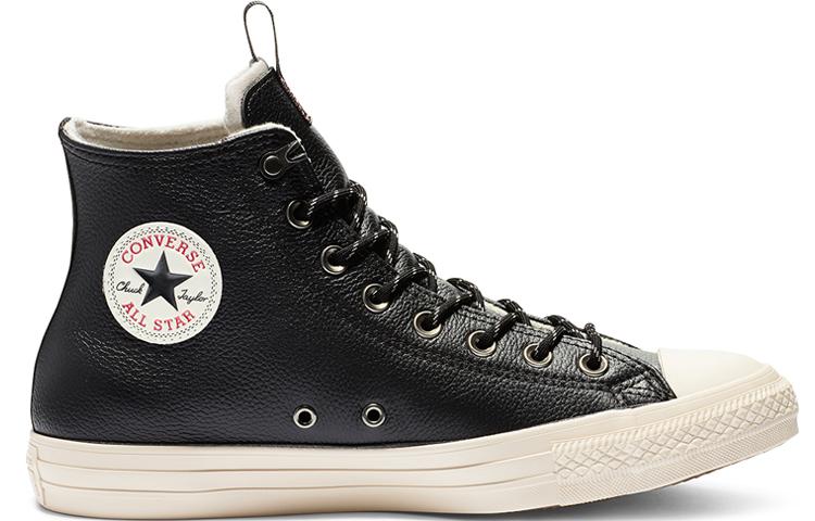 Chuck Taylor All Star Converse Hi Cuir 'Noir' 162386C