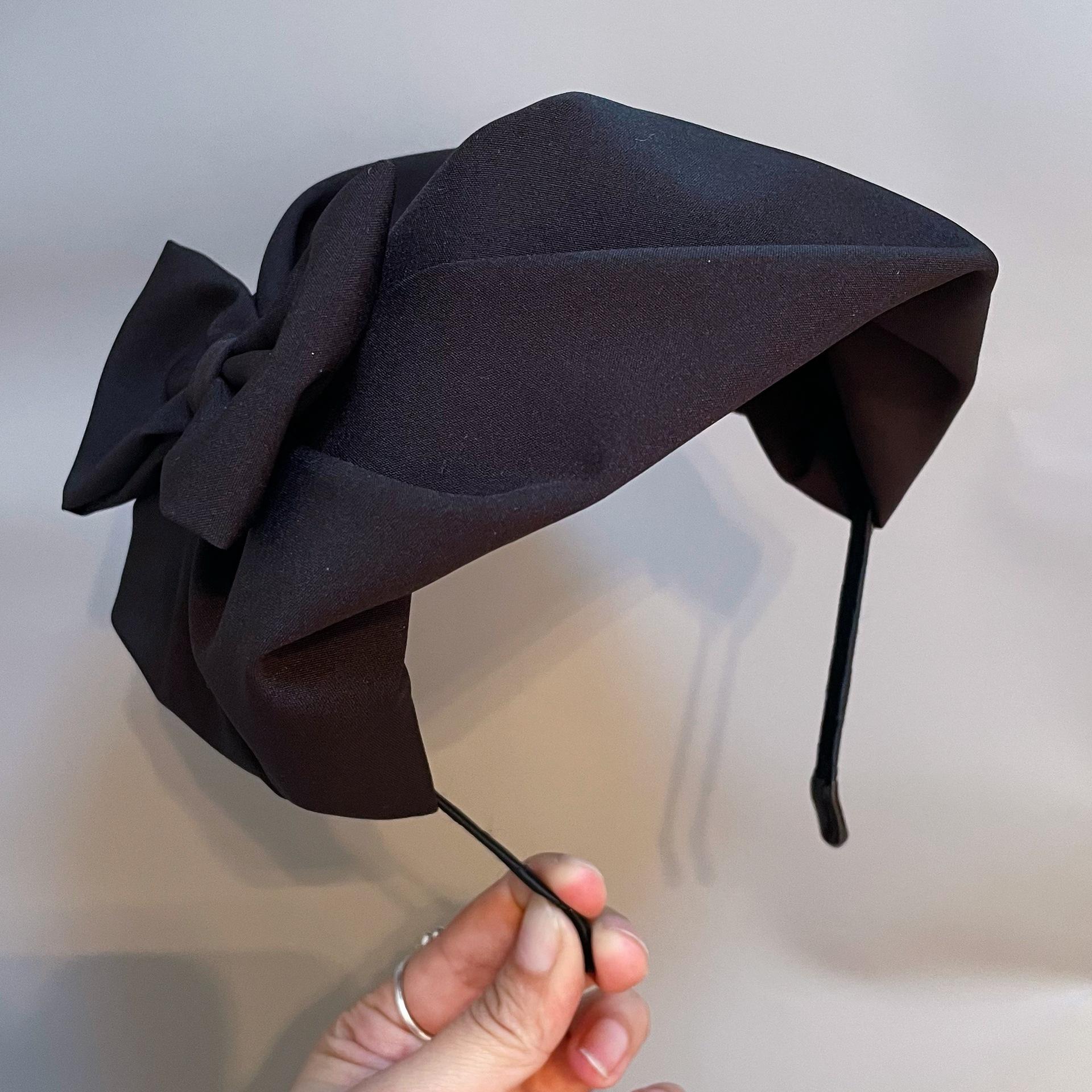 

Модная и элегантная черная цилиндр, аксессуары для волос, ретро женский вечерний головной убор, свадебный головной убор, аксессуары для повязки на голову