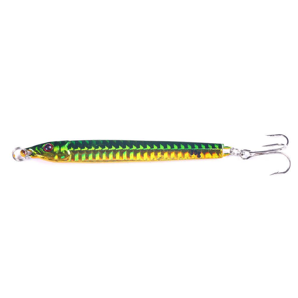 

Long Casting Lure Jigging Bait30g40g60gShore-throwing slow-jigging specifically targets mandarin fish and bass, and is effective 9CM-30G-6