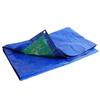 TECPLAST Bâche De Chantier 6x10 M SR150CH Bleue Et Verte - Haute Qualité - Bâche De Protection Imperméable Pour Travaux
