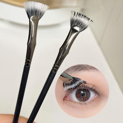 Make-up Pinsel Bequemer Griff Getrennte Wimpern Wiederverwendbar Praktisch Fächerförmig gefaltet Wimpernverlängerung Kosmetikzubehör