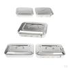 Instrument Box W/ Lid, Made of Durable Stainless Steel, Perfect for Use, , Manicure. Etc