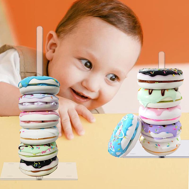 Acrylic Doughnut Holder Dessert Display Rack Dim Sum Bread Sales Rack Donut Stand Birthday Party Wedding Table Decoration
