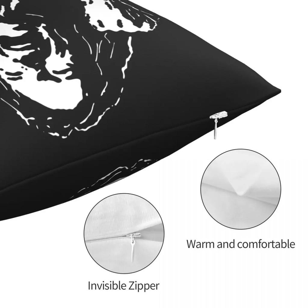 Du zerreißt mich Lisa Kissenbezug Bedruckter Stoff Kissenbezug Geschenk das Zimmer Kissenbezug Bezug Zuhause Quadratisch