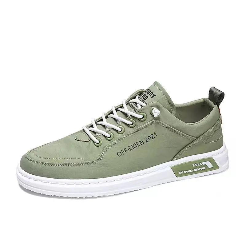 Men Sneakers Casual Breathable Walking Flats Lace-up Skateboard Trainers Fashion Lightweight Man Vulacnized Shoes Canvas Shoes