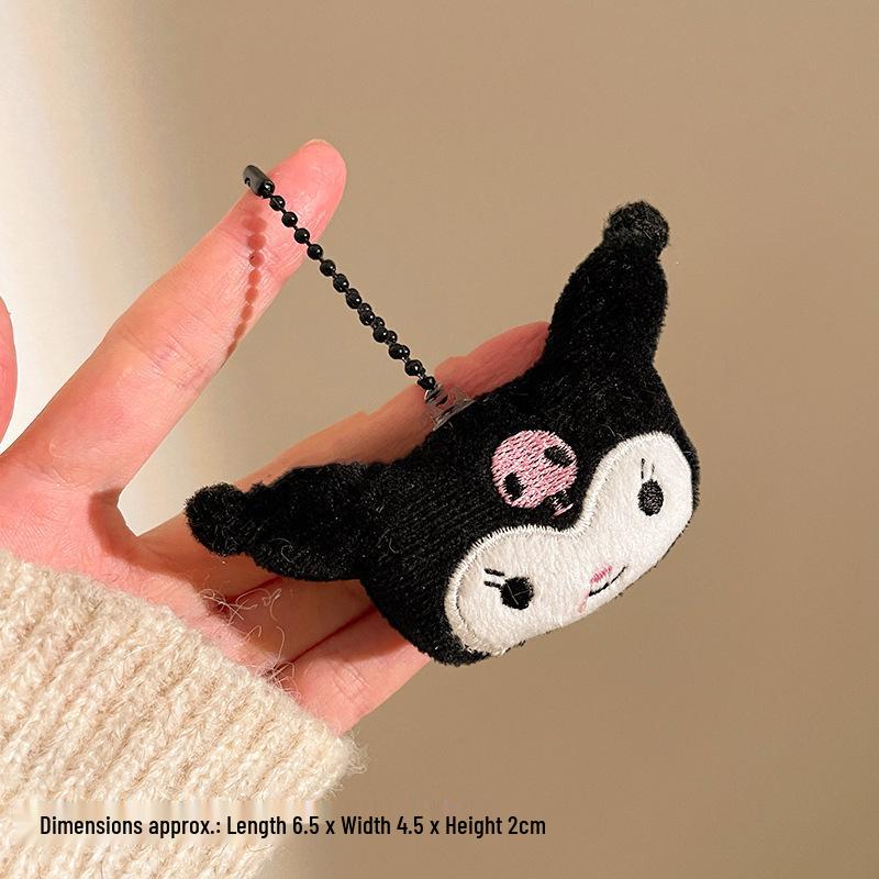 Cinnamoroll Sanrio Kuromi Cat Plush Keychain Pendant